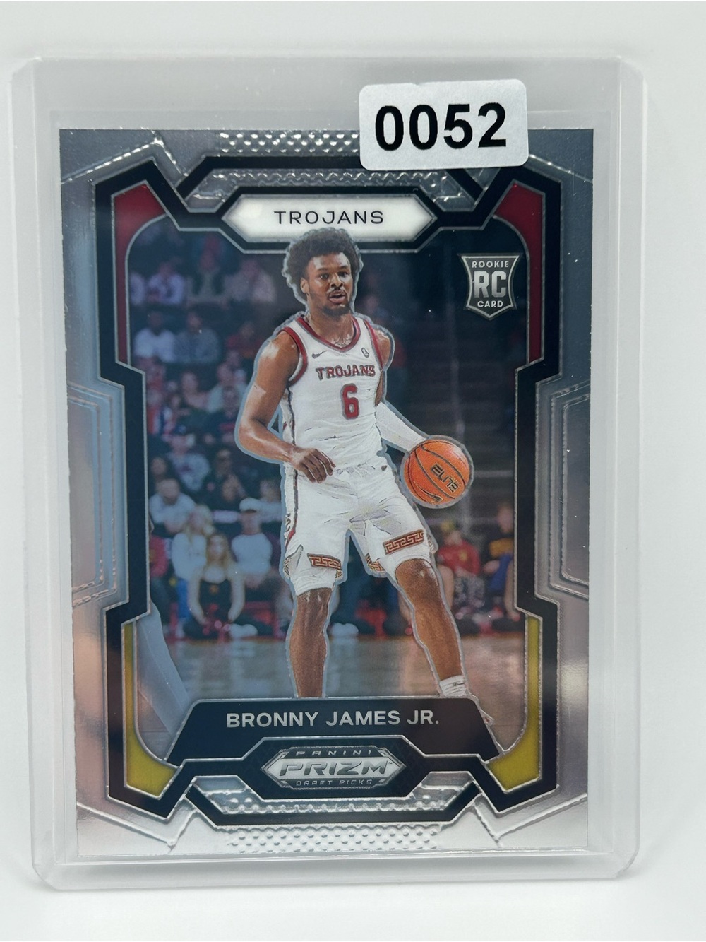 Bronny James Jr. Panini Prizm Draft Picks Rookie Basketball Card - Trojans 🏀